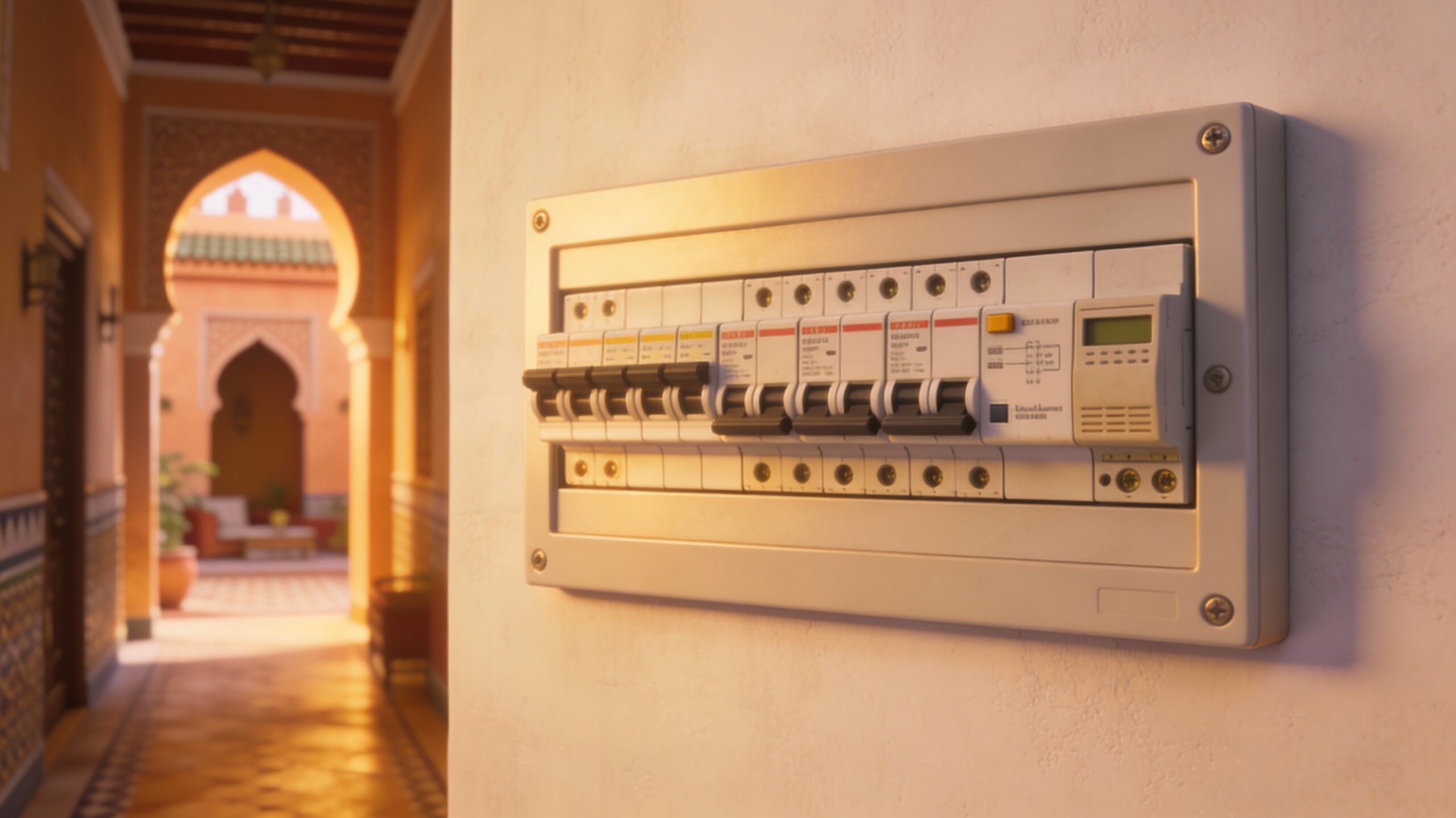 Electrical safety in residences and riads in Marrakech: good practices and solutions