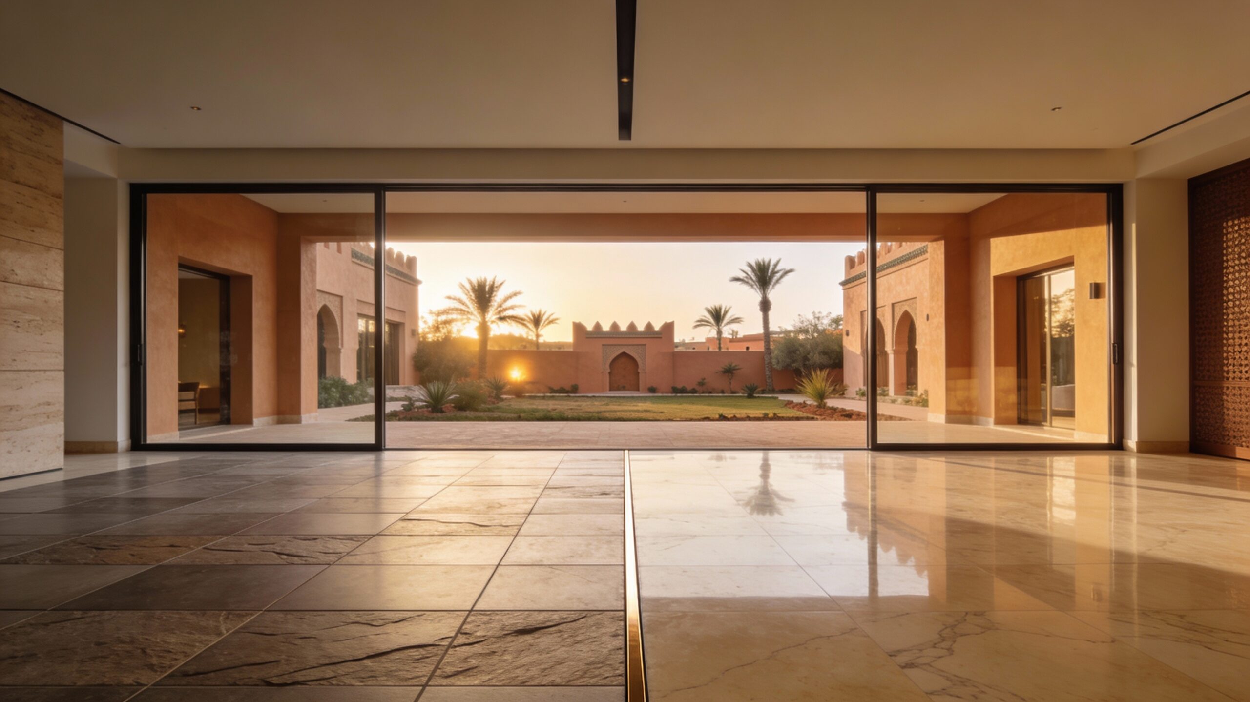 Floor coverings in Marrakech: tile or marble, which choice for what use?