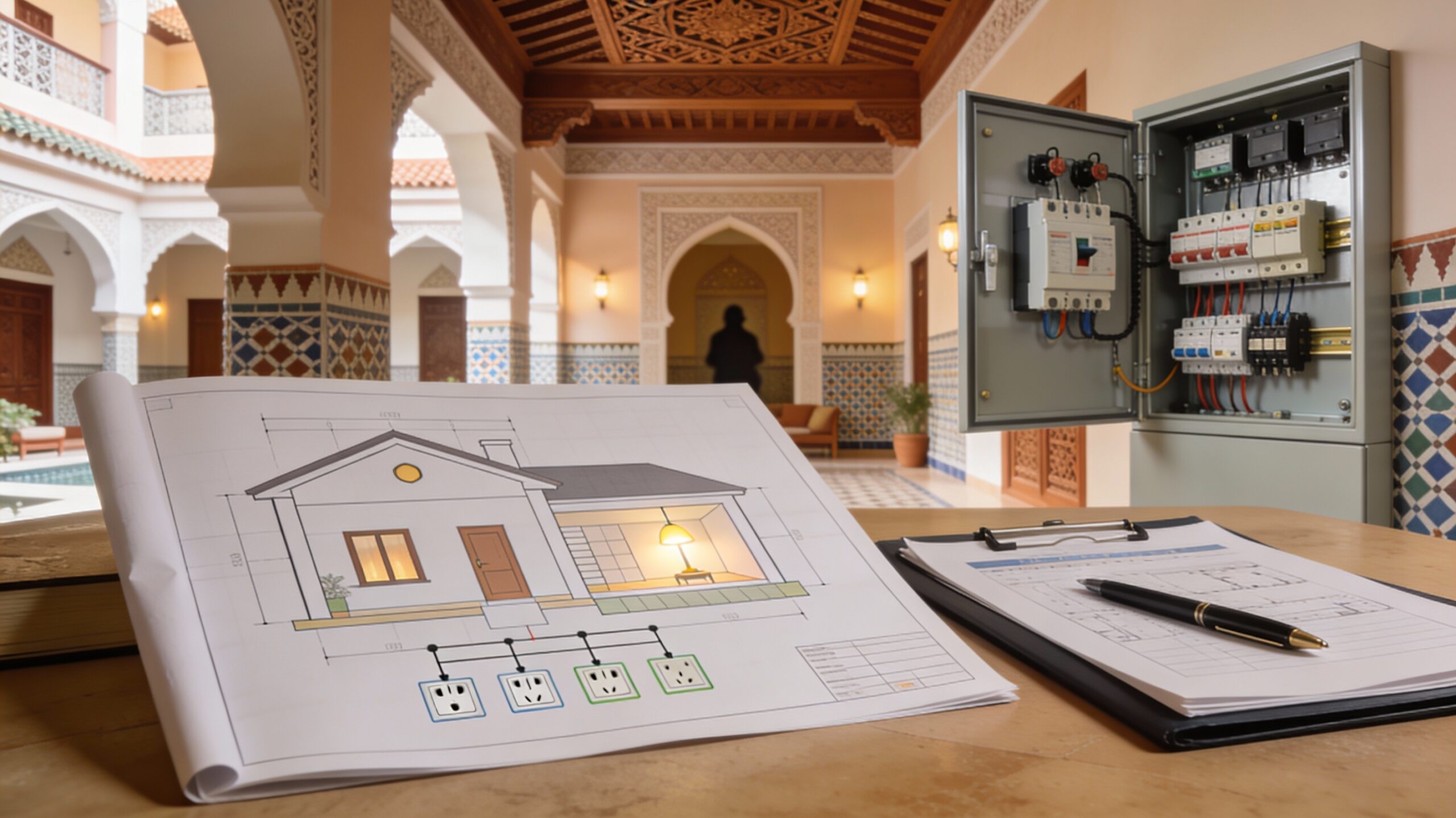 Installation électrique à Marrakech : les points à vérifier avant de signer un devis
