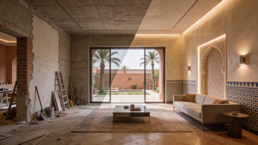 Pourquoi la modélisation 3D est un atout pour réussir son projet de rénovation à Marrakech